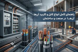 راهنمای کامل انواع کابل و کاربرد آن‌ها در صنعت و ساختمان