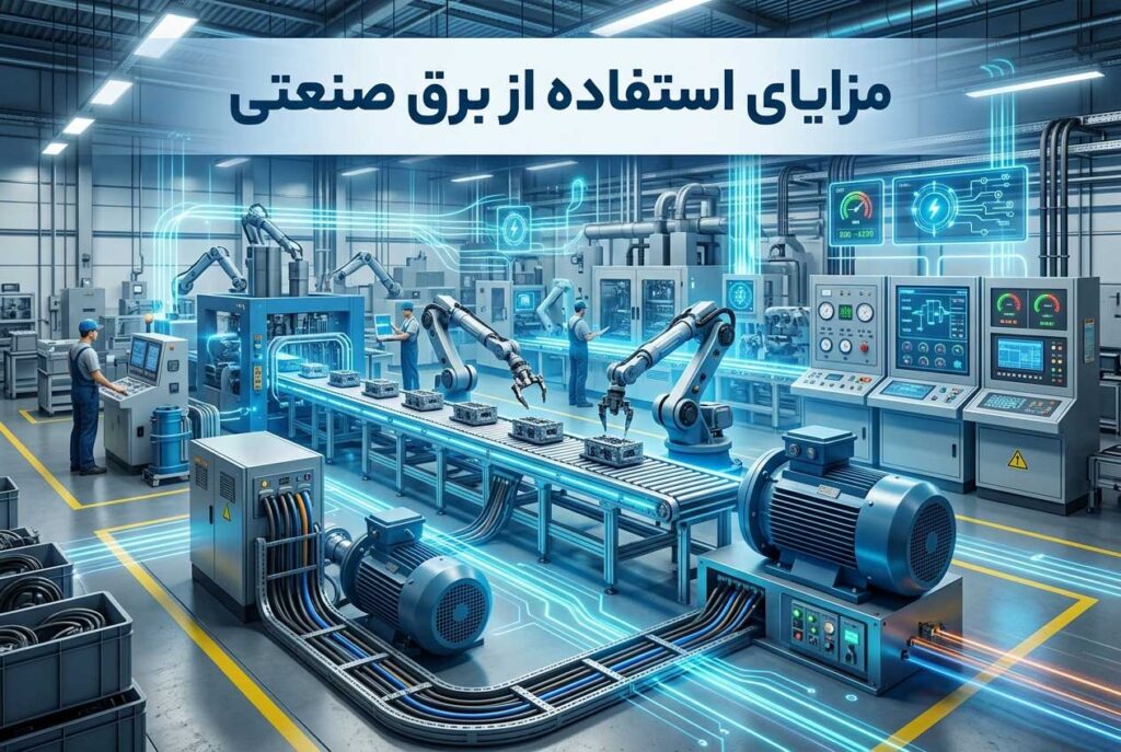 مزایای استفاده از برق صنعتی
