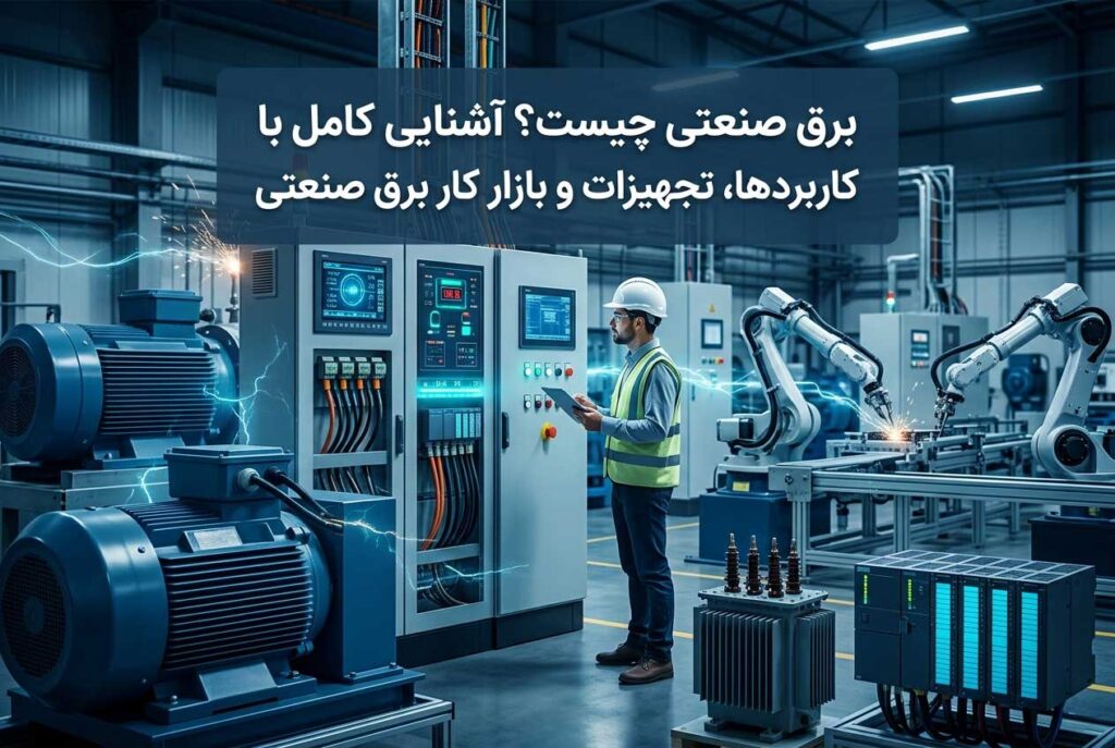 برق صنعتی چیست؟ آشنایی کامل با کاربردها، تجهیزات و بازار کار برق صنعتی